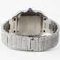 Cartier Santos Diamond Watch For Men customdiamjewel