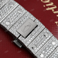 Moissanite Diamond Studded Hip Hop Iced Out Watch For Men Cartier Watch customdiamjewel