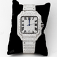 Cartier Santos Diamond Watch For Men customdiamjewel