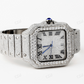 Cartier Santos Diamond Watch For Men customdiamjewel
