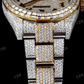 VVS Moissanite Diamond Rolex Watch customdiamjewel