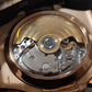 Rose Gold Tone Baguette Diamond Bezel Chrono Watch customdiamjewel