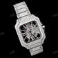 Lab Diamond Cartier Skeleton Watch customdiamjewel