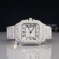 Premium VVS Iced Out Moissanite Diamond Watch for Men Gold Plated Hip-hop Jewelry Watch(20 to 23CTW Approx.)
