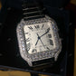 Hip Hop Cartier Customized Moissanite Watch customdiamjewel