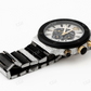 Moissanite Iced Out Chrono Hip Hop Watch For Men customdiamjewel