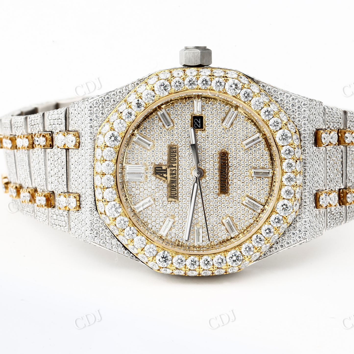 41MM Audemars Piguet Diamond Watch customdiamjewel