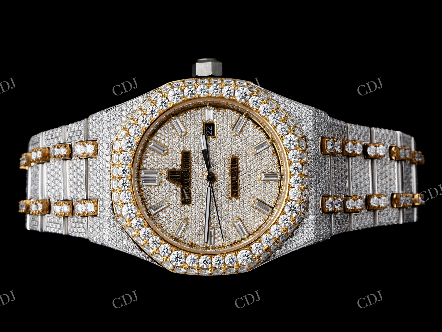 41MM Audemars Piguet Diamond Watch customdiamjewel
