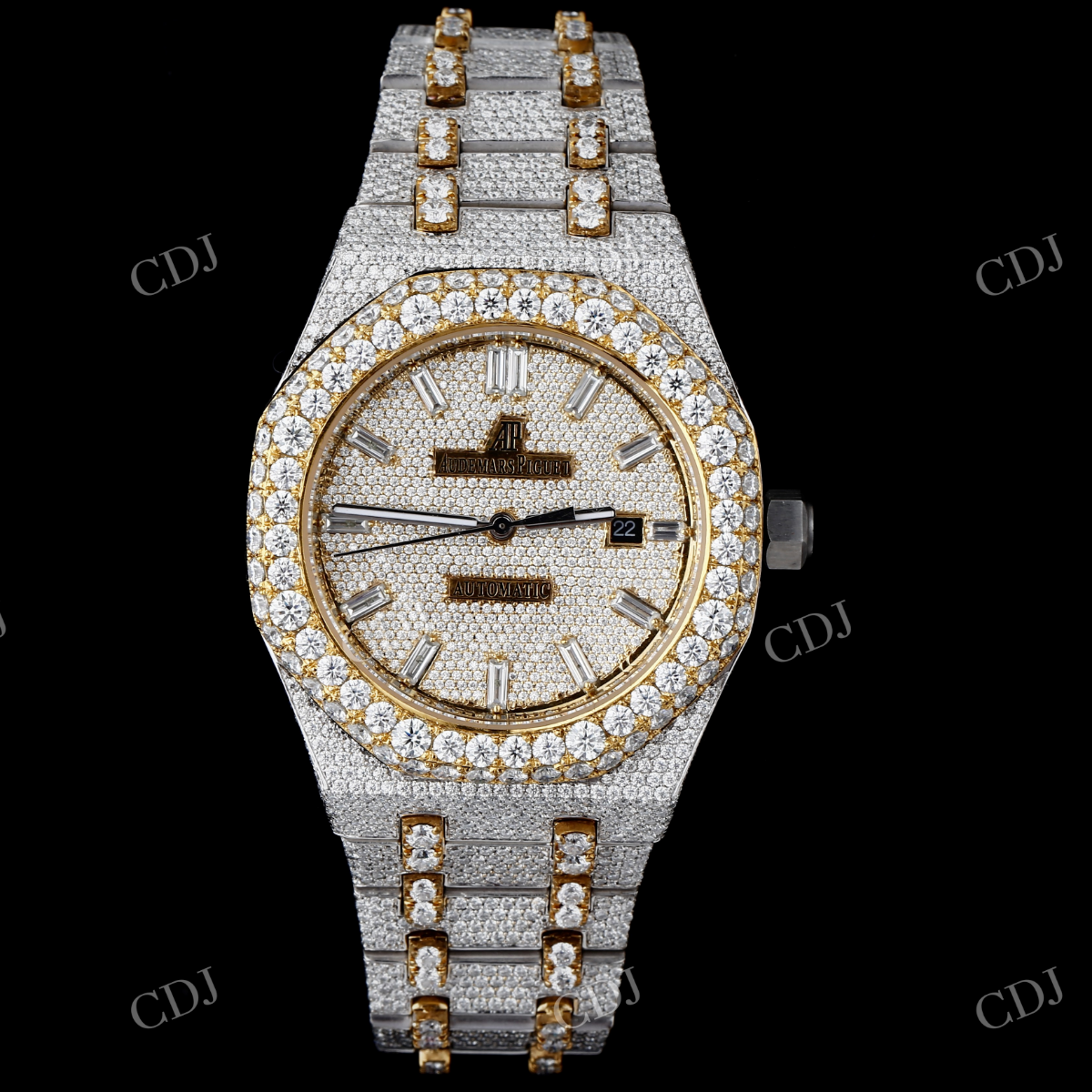 41MM Audemars Piguet Diamond Watch customdiamjewel