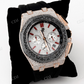 Moissanite Diamond AP Watch For Men customdiamjewel
