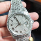 Full Iced out Moissanite Rolex Watch For Men customdiamjewel