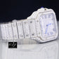 Cartier Iced Out Men's Wrist Luxury Moissanite Waterproof Watch customdiamjewel