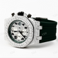 Customized AP Chrono Moissanite Watch customdiamjewel