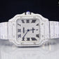 Fine Luxury Wrist Watch Iced Out Hip Hop Moissanite Diamond Watch customdiamjewel