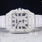 Cartier Iced Out Men's Wrist Luxury Moissanite Waterproof Watch customdiamjewel