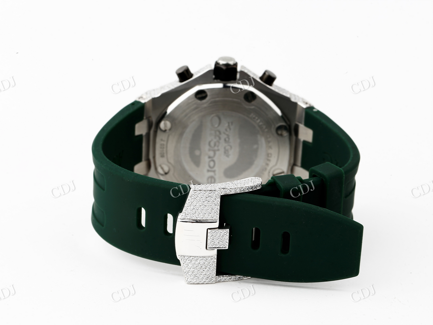 Customized AP Chrono Moissanite Watch customdiamjewel