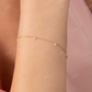 0.09CT natural Dimond Thin Chain Bracelet  customdiamjewel   