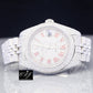 Luxury Iced Out Moissanite Diamond Datejust Rolex Watch customdiamjewel