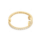 Baguette & Round Cut Diamond Open Cuff Heart Bangle Bracelet CustomDiamJewel