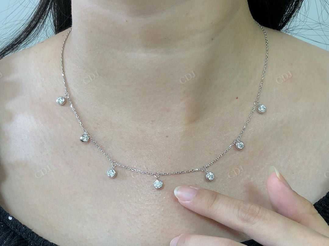Elegant Lab Grown Diamond Gold Chain For Her