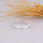 0.32CTW Round Cut Natural Diamond V Shape Half Eternity Wedding Band  customdiamjewel   