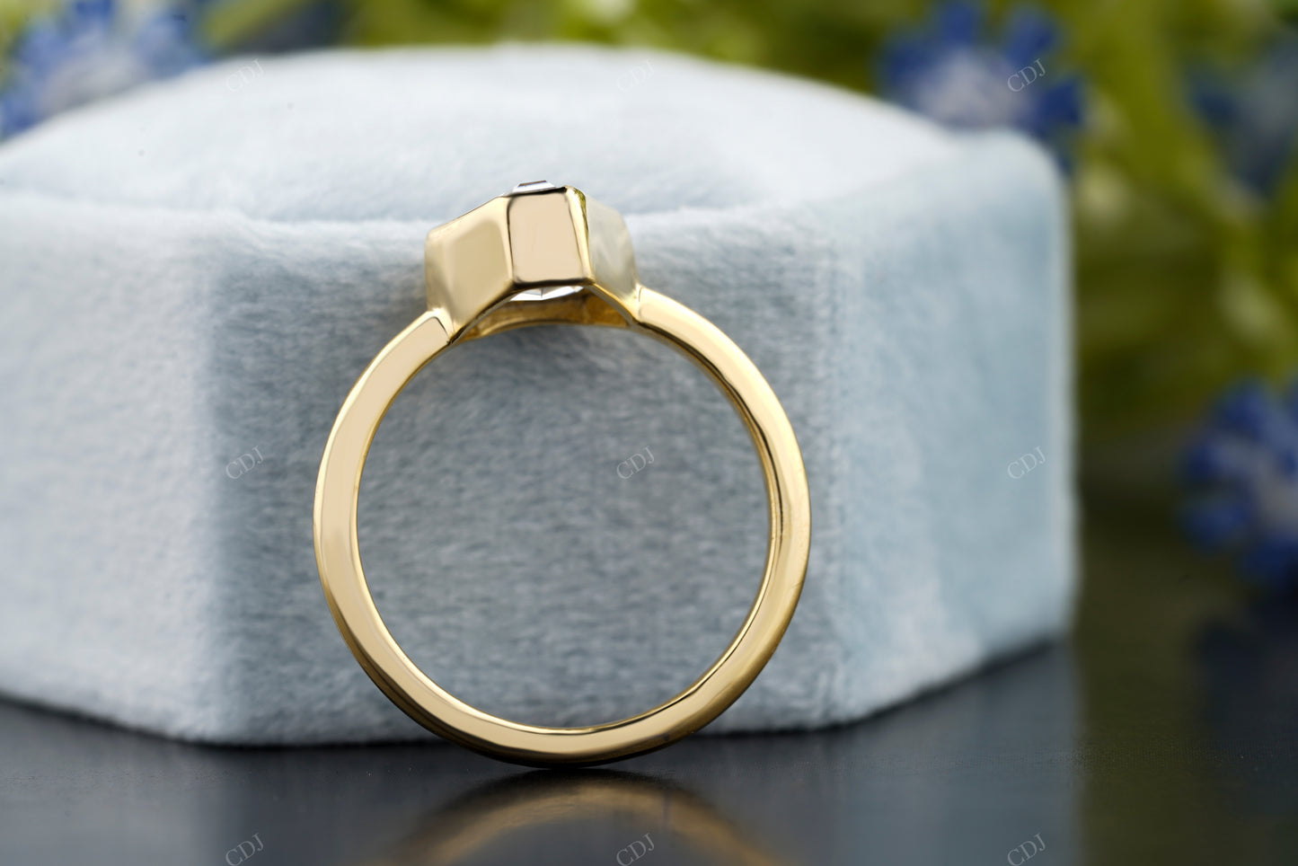 Trapezoid Lab-Grown Diamond Ring