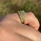 Men's diamond Nugget Iced Out Ring  customdiamjewel   