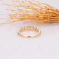 5 Stone Lab Grown Diamond Stack Wedding Band  customdiamjewel   