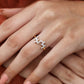 Zig Zag 0.19CTW Lab Grown Diamond Wedding Band  customdiamjewel   