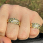 Men's diamond Nugget Iced Out Ring  customdiamjewel   