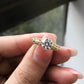 Art Deco Lab Grown Diamond Round Cut Ring