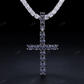 Hip Hop Moissanite Black Diamond Cross Pendant hip hop jewelry CustomDiamJewel