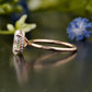Lab-Grown Diamond Rose Gold Ring