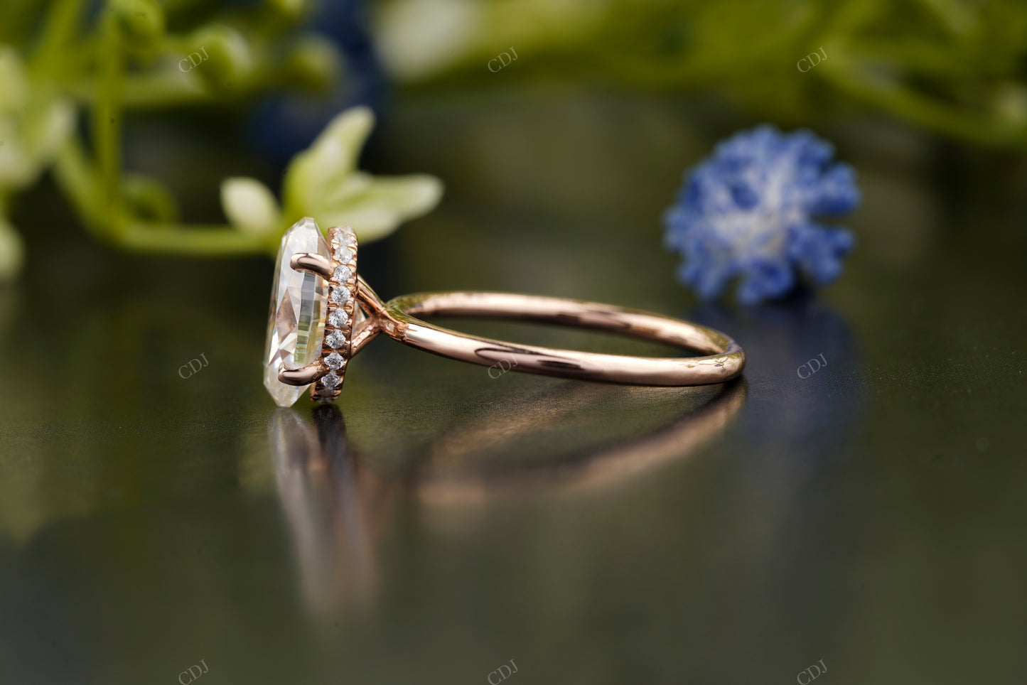 Lab-Grown Diamond Rose Gold Ring
