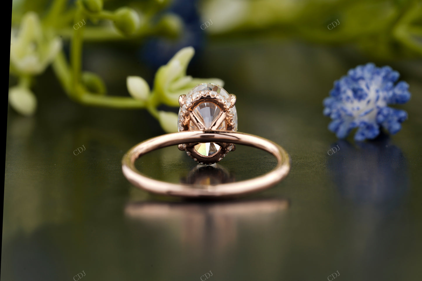 Lab-Grown Diamond Rose Gold Ring