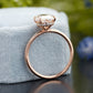 Lab-Grown Diamond Rose Gold Ring