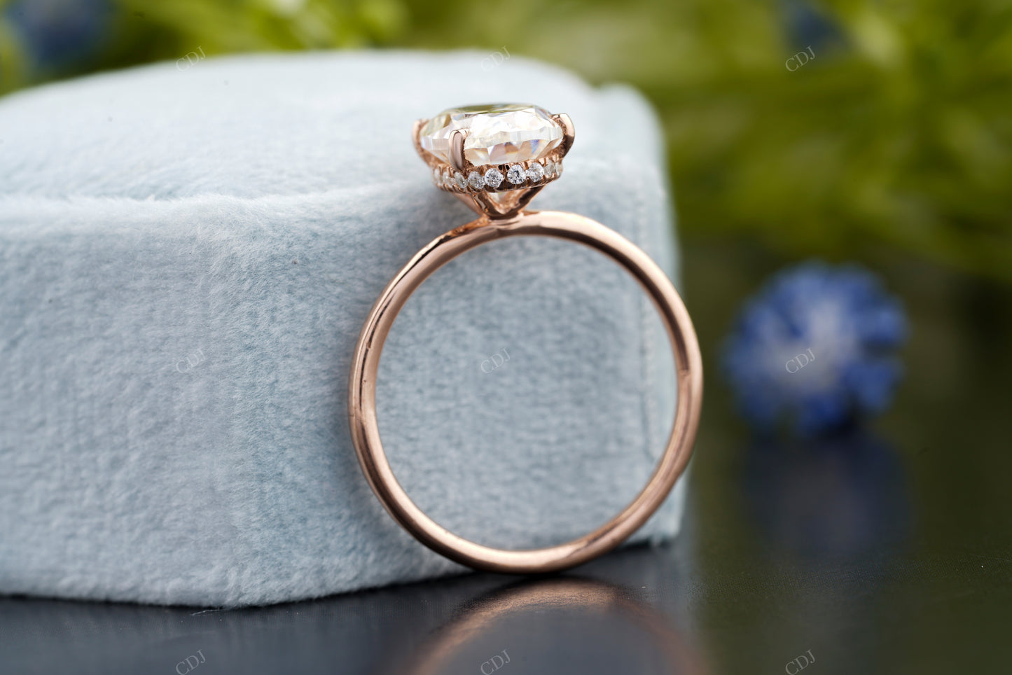 Lab-Grown Diamond Rose Gold Ring