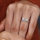 Unique Bow Style 0.35CTW Lab Grown Diamond Wedding Band  customdiamjewel   