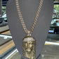 10K Yellow Gold Diamond Hip Hop Jesus Face Pendant hip hop jewelry CustomDiamJewel   