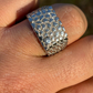 Men's Nugget Solitaire Diamond Ring  customdiamjewel   