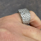 Men's Nugget Solitaire Diamond Ring  customdiamjewel   