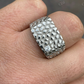 Men's Nugget Solitaire Diamond Ring  customdiamjewel   