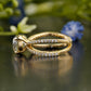 Lab-Grown Diamond Double Row Ring