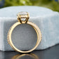 Lab-Grown Diamond Double Row Ring