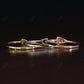 0.17CT Round Cut Natural Diamond Minimalist Wedding Band  customdiamjewel   