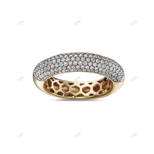 Unisex 925 Silver Moissanite Hip Hop Ring hip hop jewelry customdiamjewel