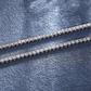 2MM Diamond S925 Silver Tennis Chain hip hop jewelry CustomDiamJewel