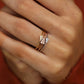 0.17CT Round Cut Natural Diamond Minimalist Wedding Band  customdiamjewel   