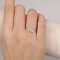 0.24CTW Round Cut Delicate Curved Wedding Band  customdiamjewel   