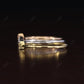0.17CT Round Cut Natural Diamond Minimalist Wedding Band  customdiamjewel   